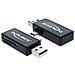 91731, MicroSD (TransFlash) , MicroSDHC, MicroSDXC, MMC, SD, SDHC, SDXC, USB 2.0, Nero - Foto miniatura 2