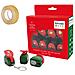 Kit 8 Perforatori Decorativi Di Natale + Washi Tape Dorato 5 M - Foto miniatura 1