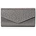 Montary Busta Pochette Strass Pochette Grigio (grey (grey)) Taglia Unica - Foto miniatura 1