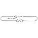 Donna-cavigliera Infinity Glam & Soul Argento Sterling 925 Lunghezza 27 Cm Ak0001-051-14-l27v - Foto miniatura 1