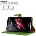 Custodia Compatibile Con Lg X Screen In Verde Erbe - Coperchio Protettiva Con Chiusura Magnetica, Funzione Stand E Tasca Per Le Carte - Foto miniatura 2