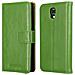 Custodia Compatibile Con Lg X Screen In Verde Erbe - Coperchio Protettiva Con Chiusura Magnetica, Funzione Stand E Tasca Per Le Carte - Foto miniatura 8