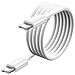 Cavo Usb-c / Usb-c Originale Ricarica E Sincronizzazione Bianco 1 Metro - Foto miniatura 4