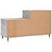 Scarpiera Grigio Cemento 102x36x60 Cm In Legno Multistrato - Foto miniatura 2