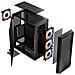 Case Portos ARGB Midi Tower Micro-ATX 2 Porte USB 2.0 1xUSB 3.2 Gen 1 Colore Nero. - Foto miniatura 5