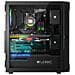 Case Portos ARGB Midi Tower Micro-ATX 2 Porte USB 2.0 1xUSB 3.2 Gen 1 Colore Nero. - Foto miniatura 6