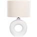 Lampada Da Tavolo Venta Ceramica Bianco - Foto miniatura 3