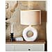 Lampada Da Tavolo Venta Ceramica Bianco - Foto miniatura 4