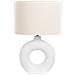 Lampada Da Tavolo Venta Ceramica Bianco - Foto miniatura 5