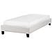 Letto Senza Testata Tessuto Roanne 90 X 200 Cm Grigio Chiaro - Foto miniatura 2