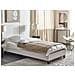 Letto Senza Testata Tessuto Roanne 90 X 200 Cm Grigio Chiaro - Foto miniatura 1