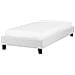 Letto Senza Testata Tessuto Roanne 90 X 200 Cm Grigio Chiaro - Foto miniatura 9
