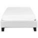 Letto Senza Testata Tessuto Roanne 90 X 200 Cm Grigio Chiaro - Foto miniatura 11