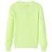 Maglione Da Bambina Lavorato A Mano Giallo Neon 104 - Foto miniatura 2