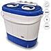 Briebe Wm1140 Mini Lavatrice Portatile Camping 3kg Lavati, 1kg Centrifuga, 2 Scomparti 190 W Bianco/blu - Foto miniatura 3