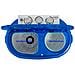 Briebe Wm1140 Mini Lavatrice Portatile Camping 3kg Lavati, 1kg Centrifuga, 2 Scomparti 190 W Bianco/blu - Foto miniatura 7