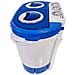 Briebe Wm1140 Mini Lavatrice Portatile Camping 3kg Lavati, 1kg Centrifuga, 2 Scomparti 190 W Bianco/blu - Foto miniatura 8