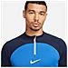 Maglia zip1/4 Academypro Dh9230-463 Uomo Taglia L Colore Royal Blue - Foto miniatura 4