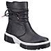 Black Casual Boots Stivali Sintetico E Tessile Scarpe Donna Nero Eu 36, X8658-00 - Foto miniatura 2