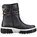 Black Casual Boots Stivali Sintetico E Tessile Scarpe Donna Nero Eu 36, X8658-00 - Foto miniatura 3