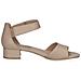 Beige Nappa Casual Open Sandals Sandali Pelle Scarpe Donna Beige Eu 36, 9-28212-42-402 - Foto miniatura 3