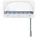S1 Sterilizzante Igienizzante Ricaricabile Per Testine Spazzolini Elettrici Montaggio A Muro 121x56x148 Mm Bianco - Foto miniatura 1