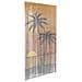 Tenda Antimosche Per Porte Stampa Palma 100x200 Cm Bambù - Foto miniatura 1