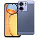Custodia Back Cover Shell Rigida Antiscivolo Traforata Per Xiaomi Redmi 13c Poco C65 Blu - Foto miniatura 1