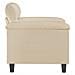 Lusso Casadino -  Poltrona Crema 60 Cm In Microfibra - Foto miniatura 3