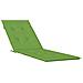 Cuscino Per Sdraio Verde Mélange (75+105) X 50 X 4 Cm In Tessuto - Foto miniatura 1