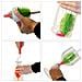 Spazzola Per Bottiglie In Silicone Colore: Rosso - Foto miniatura 2