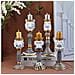Candelabro Mosaico Animale: Elegante Decorazione Per La Casa In Stile Nordico Brown - Foto miniatura 3