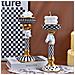 Candelabro Mosaico Animale: Elegante Decorazione Per La Casa In Stile Nordico Brown - Foto miniatura 5