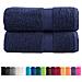 Asciugamani Ospiti SOLUND 2 pz Blu Navy 30x50 cm 600gsm - Foto miniatura 2