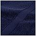 Asciugamani Ospiti SOLUND 2 pz Blu Navy 30x50 cm 600gsm - Foto miniatura 7