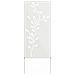 Pannello Decorativo da Giardino Bianco 50 x 140 cm - Foto miniatura 1