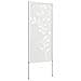 Pannello Decorativo da Giardino Bianco 50 x 140 cm - Foto miniatura 5