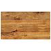 Piano per Tavolo 110x60x2,5cm Rettangolare Legno Massello Mango - Foto miniatura 1