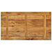 Piano per Tavolo 110x60x2,5cm Rettangolare Legno Massello Mango - Foto miniatura 5