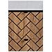 | Mobiletto 80 cm - Marron Mat - Mobili da bagno - Mobiletti - Piano di lavoro nero - Foto miniatura 9