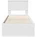 Struttura del letto Bianco 75 x 190 cm Legno Ingegnerizzato - Foto miniatura 8