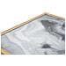 Tavolino Vkh543-oro-metallo-40x35x60 Cm - Foto miniatura 6