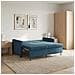 Divano letto Blu Tessuto - Foto miniatura 2