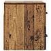 Mobiletto da notte a muro Legno antico 34,5 x 33 x 40 cm - Foto miniatura 5