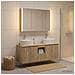 Set di Armadi da Bagno 4 pcs Rovere Sonoma Legno ingegnerizzato - Foto miniatura 2