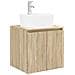 Set di Armadi da Bagno 4 pcs Rovere Sonoma Legno ingegnerizzato - Foto miniatura 5