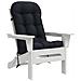 Cuscino per Lounger Sole PUTTEN 100% Poliestere Blu Scuro - Foto miniatura 2
