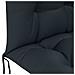 Cuscino per Lounger Sole PUTTEN 100% Poliestere Blu Scuro - Foto miniatura 5