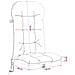 Cuscino per Lounger Sole PUTTEN 100% Poliestere Blu Scuro - Foto miniatura 7