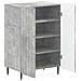 Mobile per scarpe ZWOLLE 59,5 x 39,5 x 91,5 cm Grigio Cemento - Foto miniatura 3